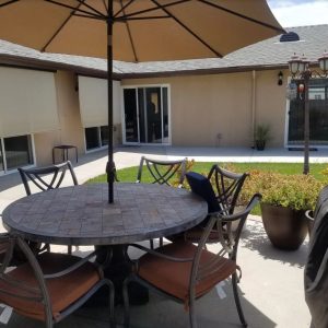 Precious Home Care II - 6 - patio.JPG